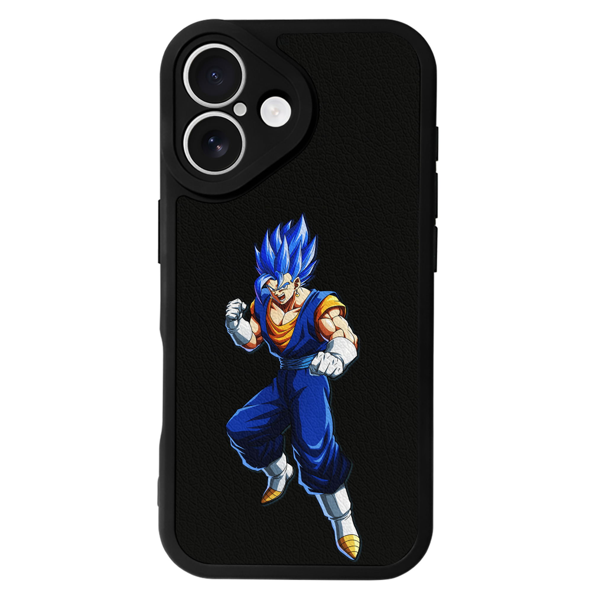 （画像用） ドラゴンボール ベジット DRAGON BALL Vegetto 【iPhone 16シリーズ対応】シリコンスマホケース（レザー調） 材質：シリコン